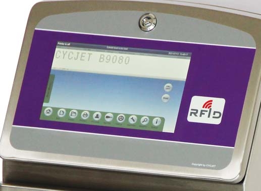 Impressoras a jato de tinta de CYCJET B9080/máquina industriais 1 da codificação grupo do Inkjet