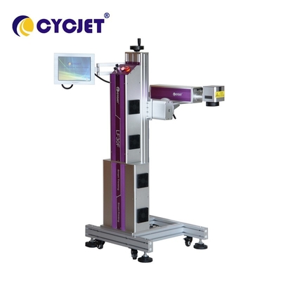 Impressora automática de voo da máquina 30W LF30F da marcação do laser