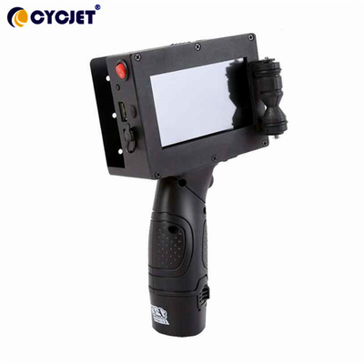 impressora a jato de tinta Handheld Machine 185DPI da altura de 50mm para de madeira