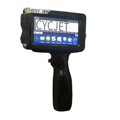 A mão Jet Handheld Inkjet Printer Coding do código da data faz à máquina a altura da cópia de 25.4mm