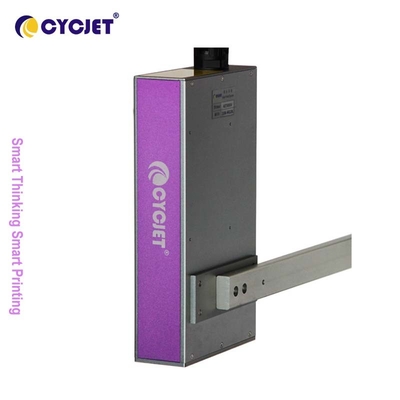 Impressora a jato de tinta de alta resolução UV High Speed Logo Printing Machine de CYCJET