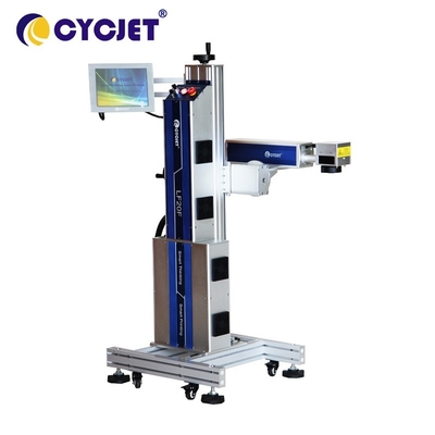 Impressora de alta velocidade For Metal Printing da fibra do marcador 20w do laser da mosca
