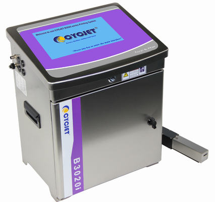 Data de alta velocidade 220V 60HZ de Batch Number Expiry da impressora a jato de tinta de CYCJET