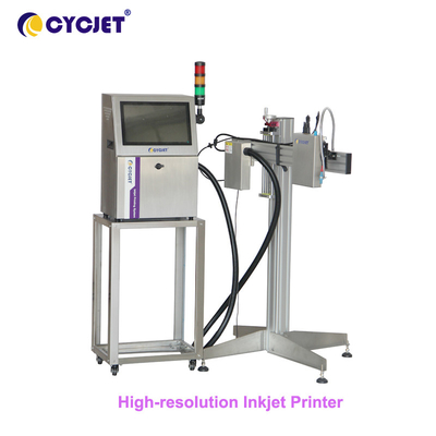 Impressora a jato de tinta de alta resolução For Nonwoven Material Logo Printing 40m/Min de CYCJET