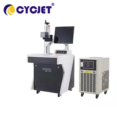 impressora a laser High Precision da máquina industrial LU3 da codificação 3W e da marcação
