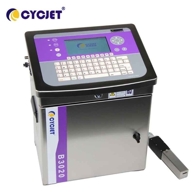 Impressoras da codificação e da marcação do grupo da data da impressora a jato de tinta CYCJET B3020 de Qrcode Cij do número de lote