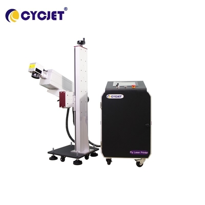 Impressão uv de alta velocidade da tubulação da máquina 5W da marcação do laser