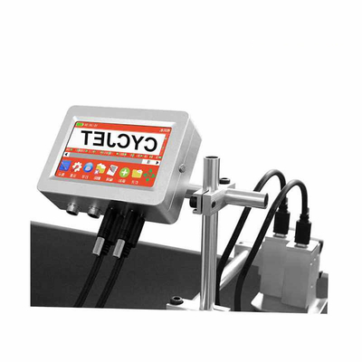 Impressão térmica 25.4mm em linha automática de With Conveyor Carton da impressora a jato de tinta